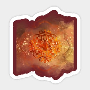 Succinite -  Amber colors Sticker